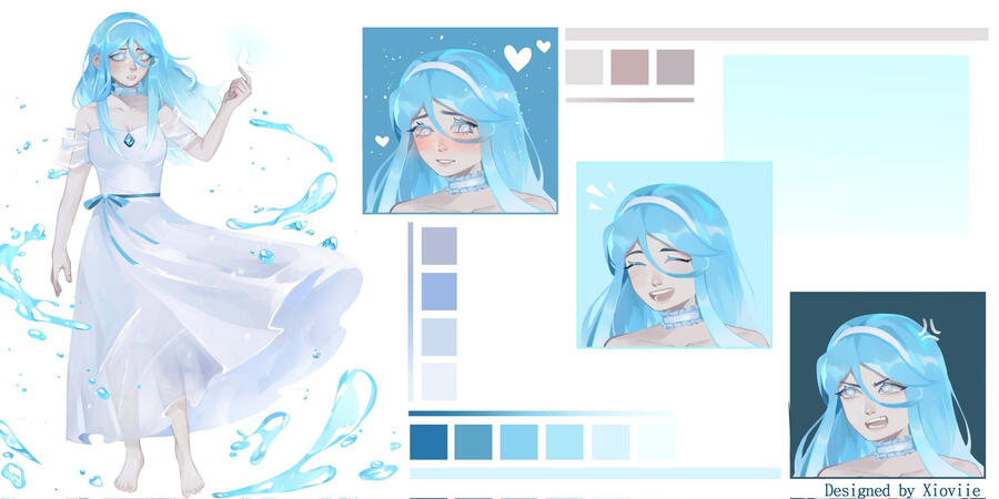 Ref Sheet by Xioviie